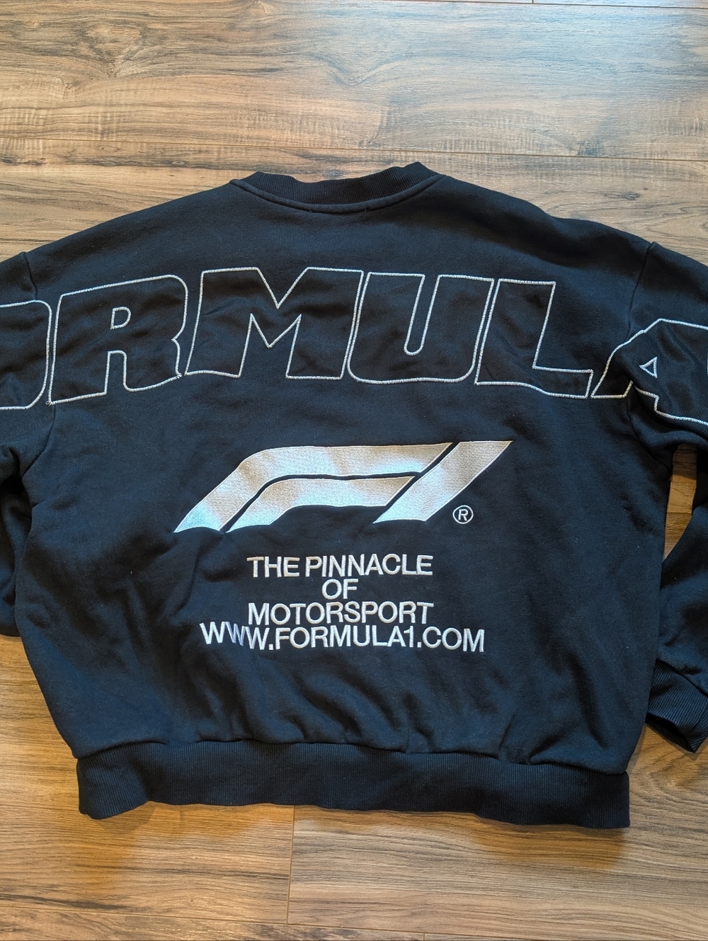 Formula 1 x PacSun Sprint Crew Neck Sweatshirt in black, Size L